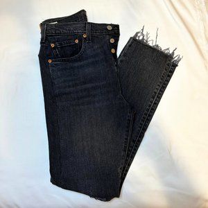 Levi's Skinny Black Jeans Size 27